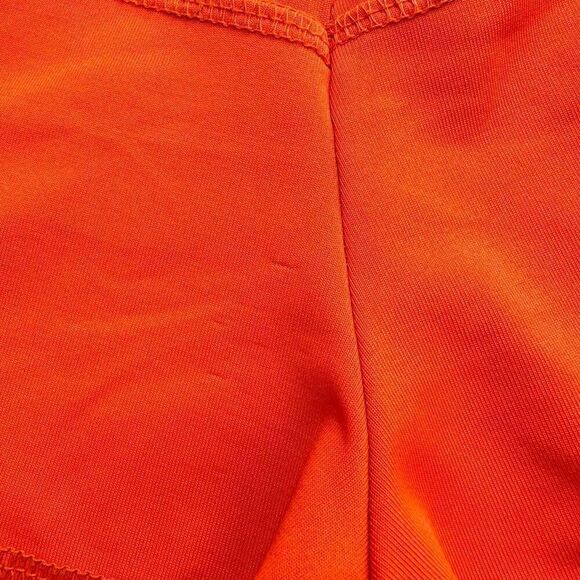 🔃Hooters Logo Orange Waitress Uniform Shorts - Picture 4 of 6